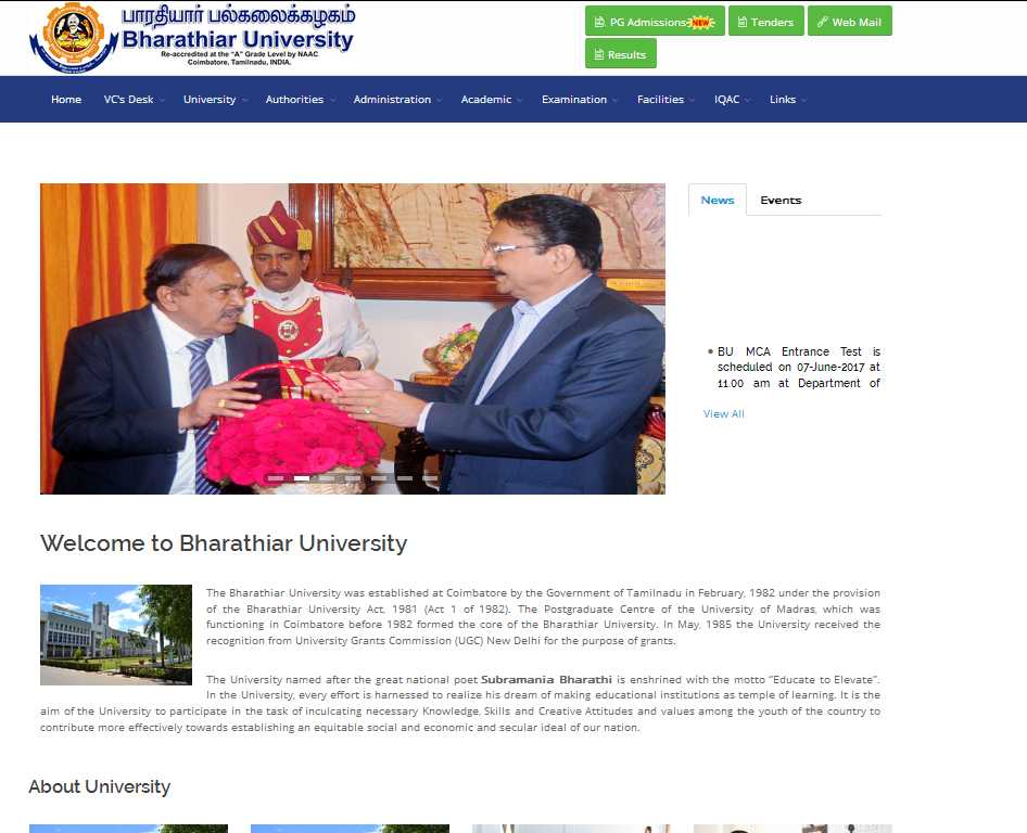bharathiar university results august 2023 2024 Courses.Ind.In