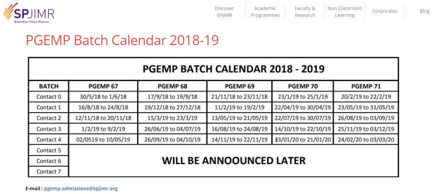 Msu Academic Calendar 2022 2023 Spjimr Academic Calendar - 2022 2023 Courses.ind.in