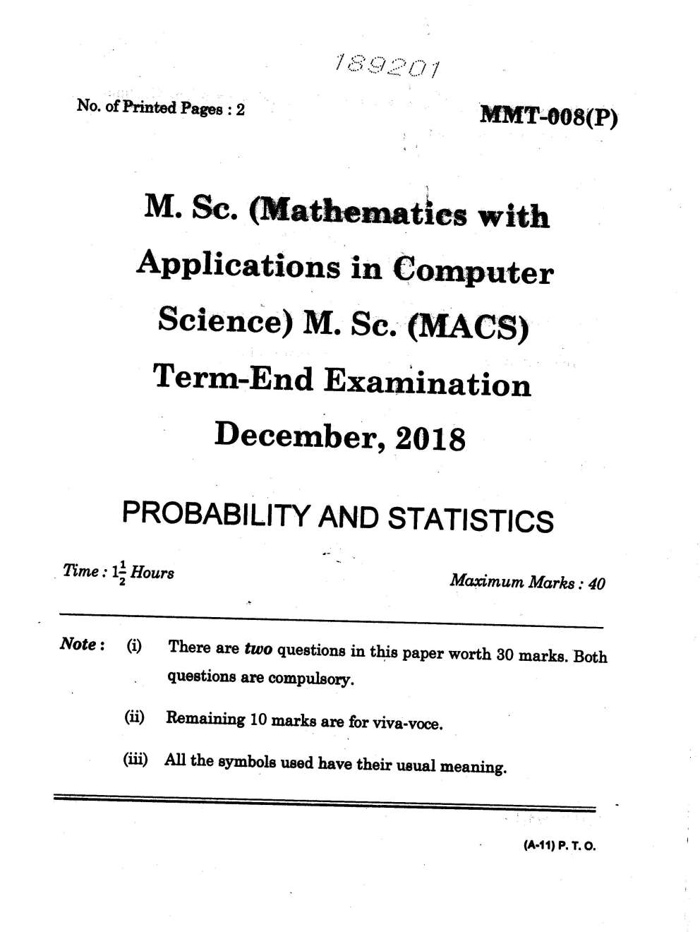 research and statistics question paper pdf